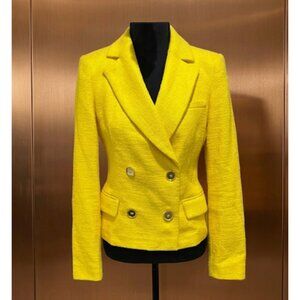 NWT Zara XS Yellow Blazer